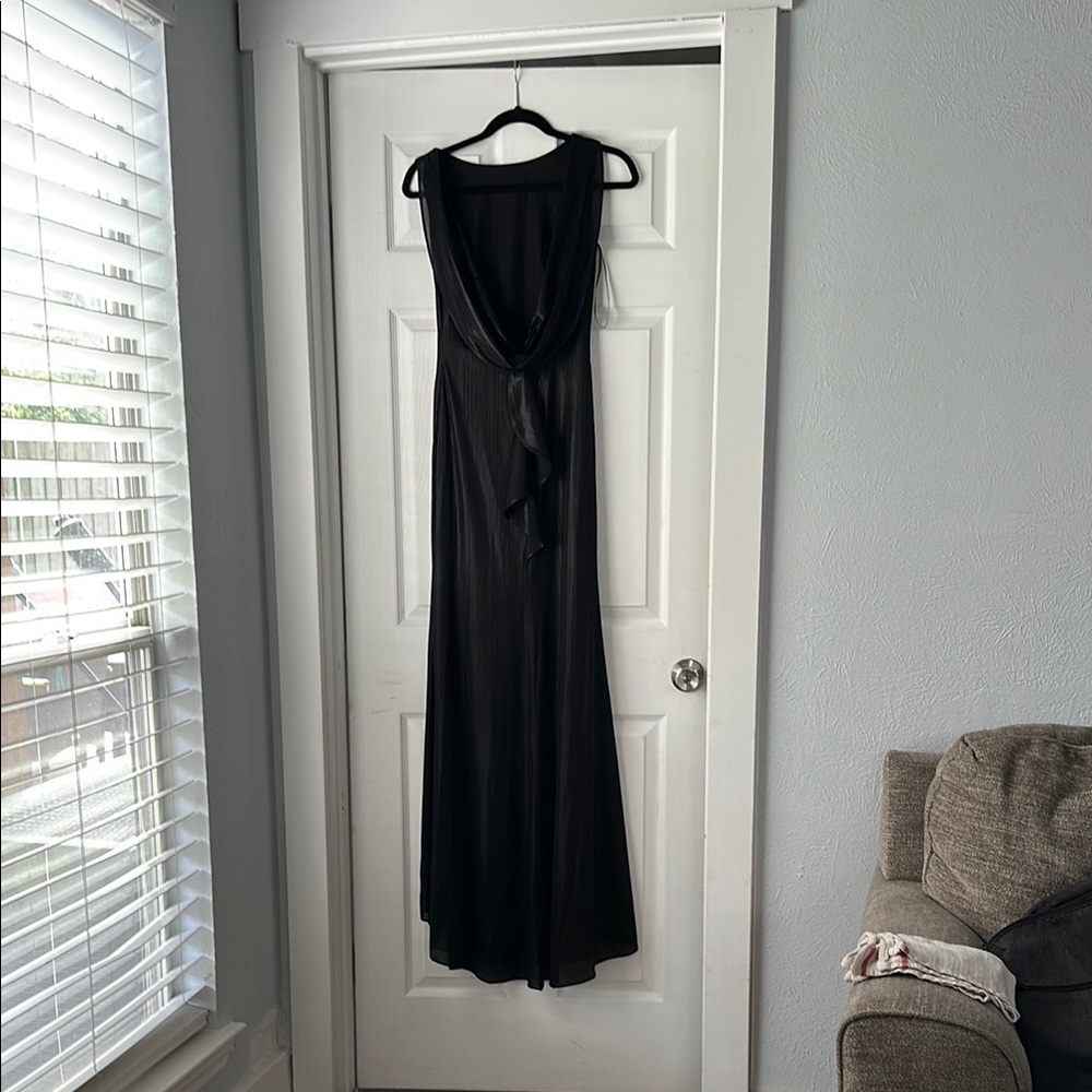 Elegant Black Evening Gown
